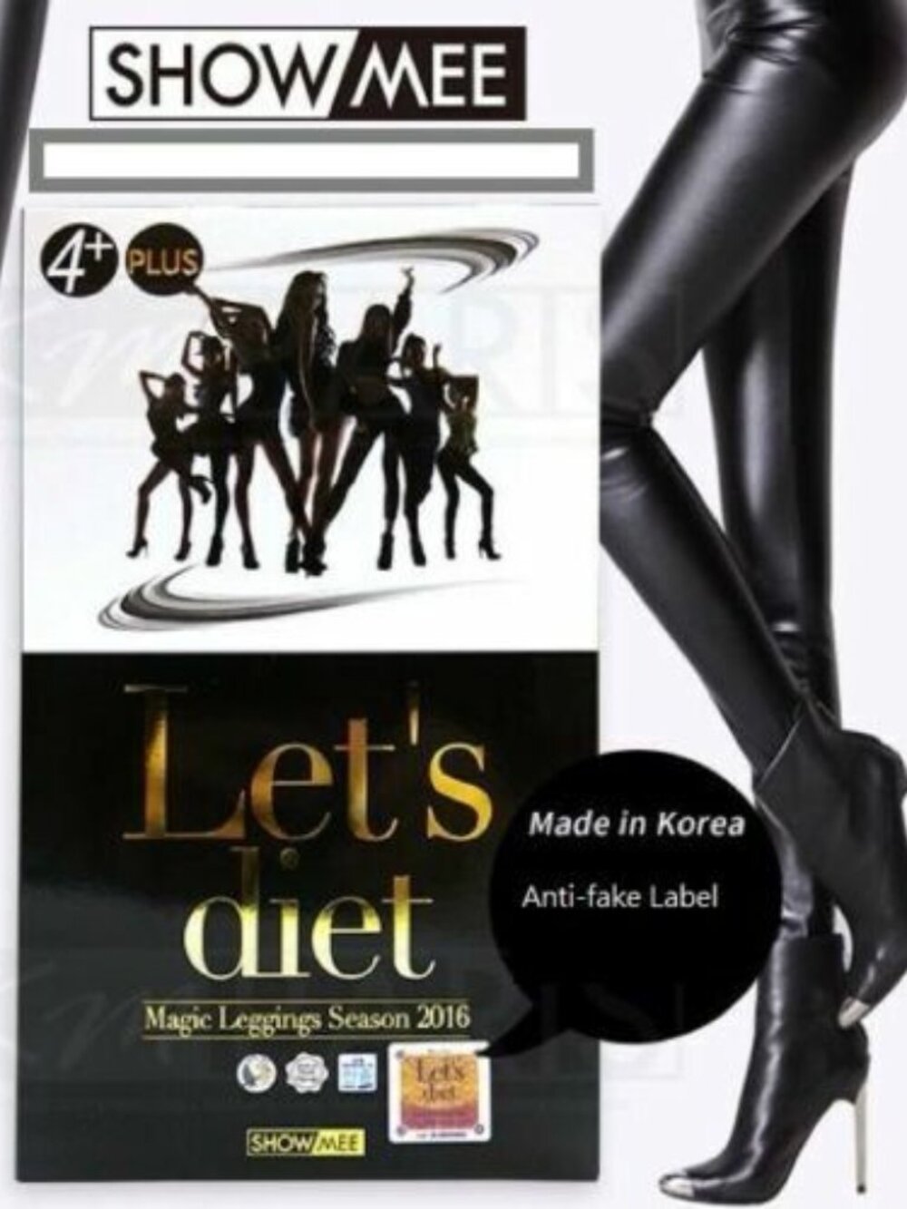 NIB Let’s Diet SHOWMEE Magic Leggings 🪄 Sealed Suck-In Sorcery